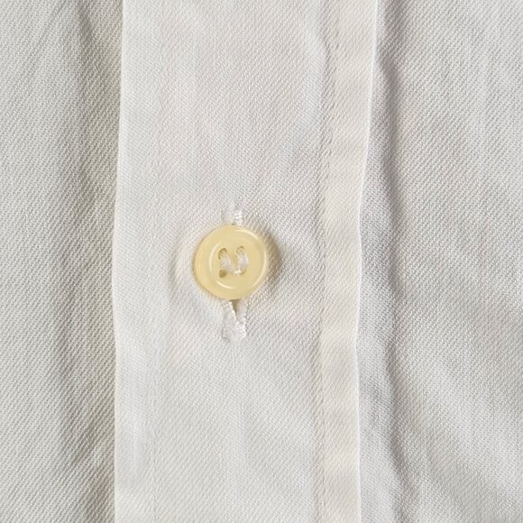 VTG Paul & Shark Yachting Men 16/41 White Long Sleeve Button Up Shirt Italy Made - Picture 6 of 16